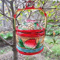 潮州竹編 指尖流轉的婚慶雅韻——探秘純手工手提花籃